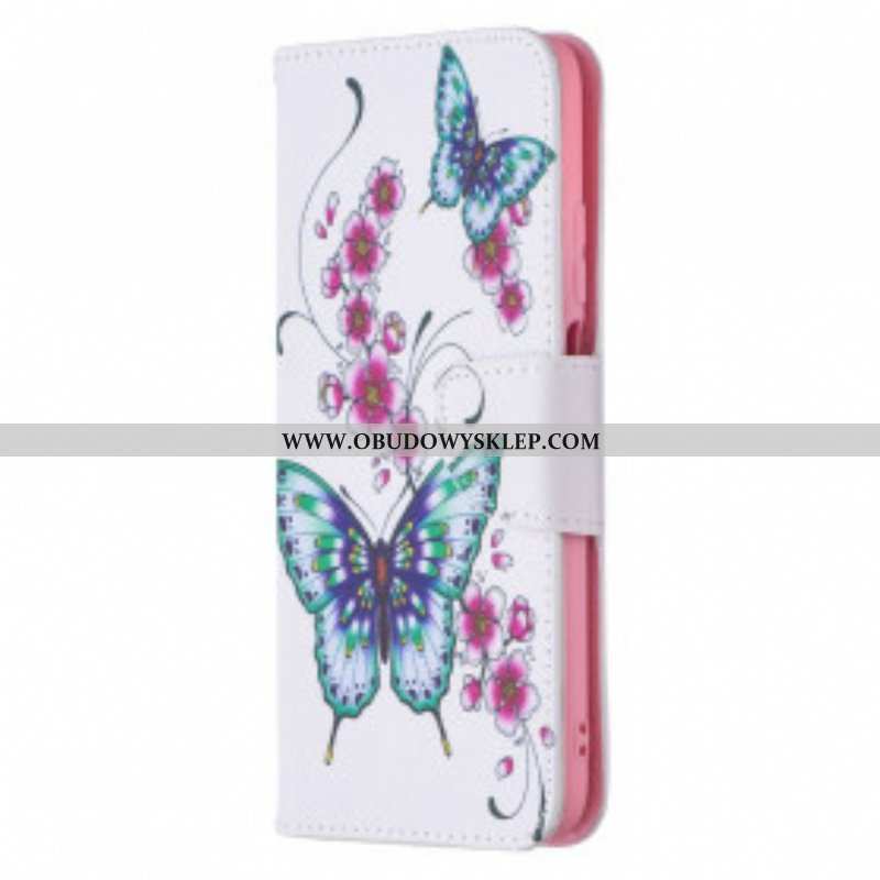 Etui Folio do Poco M3 Cudowne Motyle