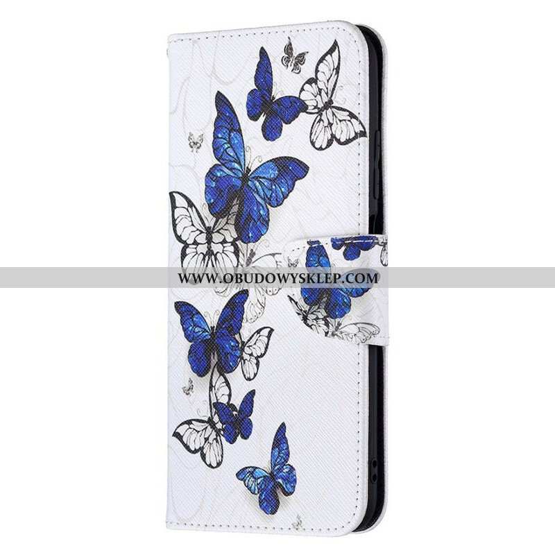 Etui Folio do Poco M3 Pro 5G Cudowne Motyle