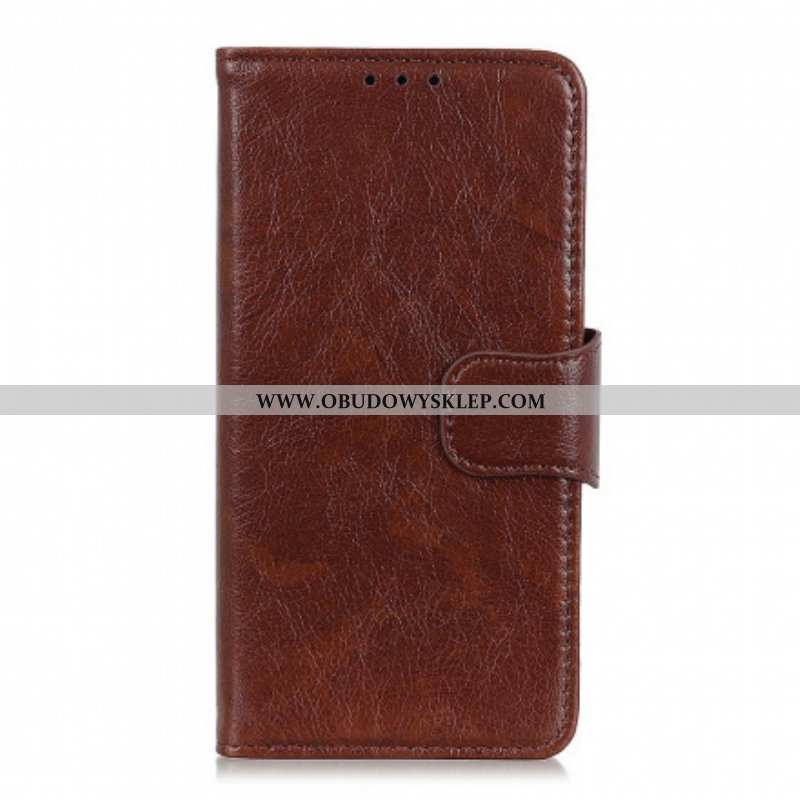 Etui Folio do Poco M3 Pro 5G Dwoina Skóry Nappa