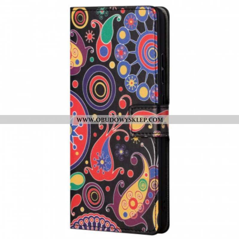 Etui Folio do Poco M4 Pro 5G Projekt Galaktyki