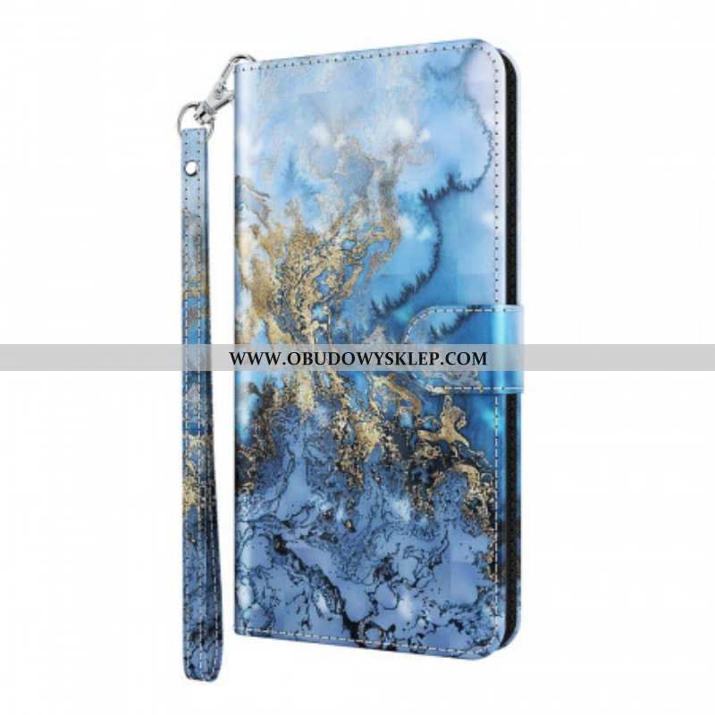 Etui Folio do Poco M4 Pro 5G Szalony Marmur