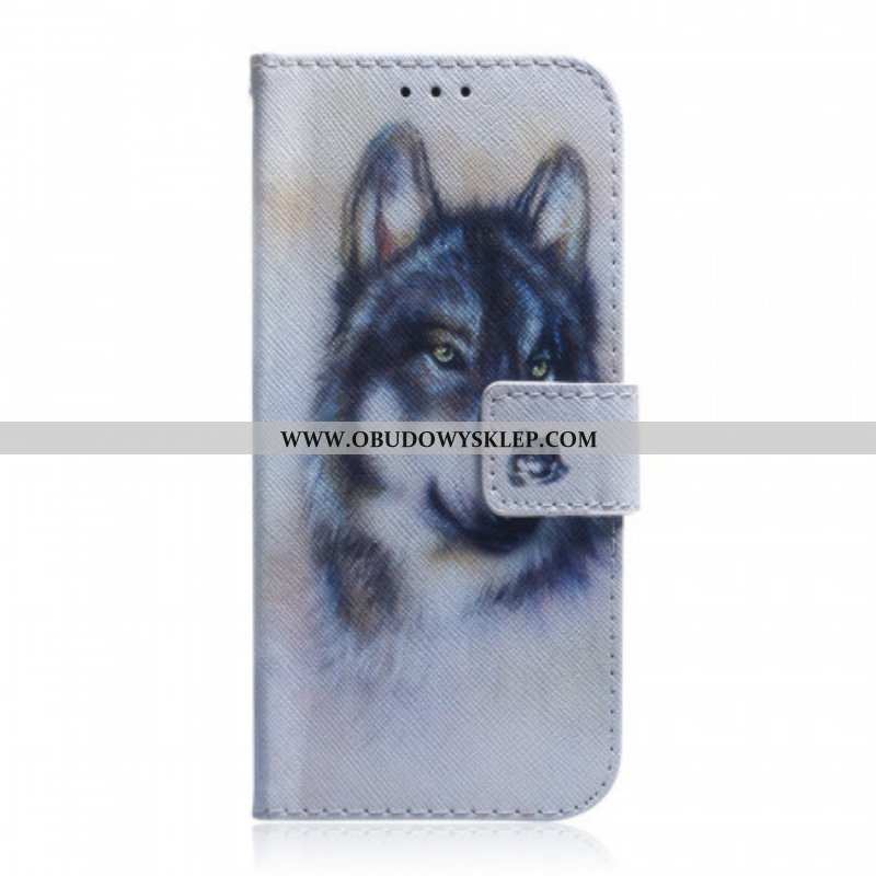 Etui Folio do Poco M4 Pro 5G Wygląd Psa