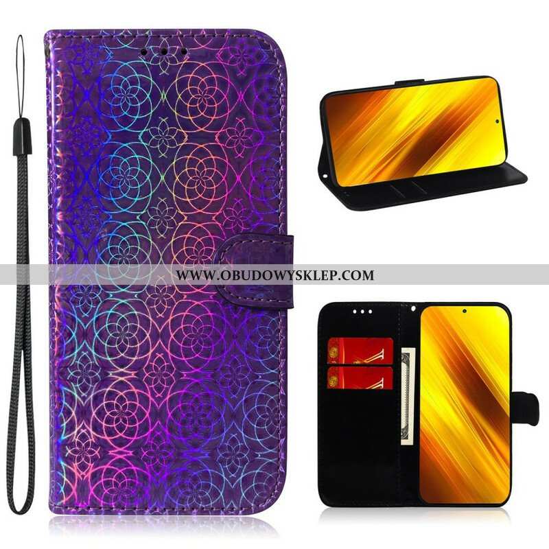 Etui Folio do Poco X3 / X3 Pro / X3 NFC Czysty Kolor