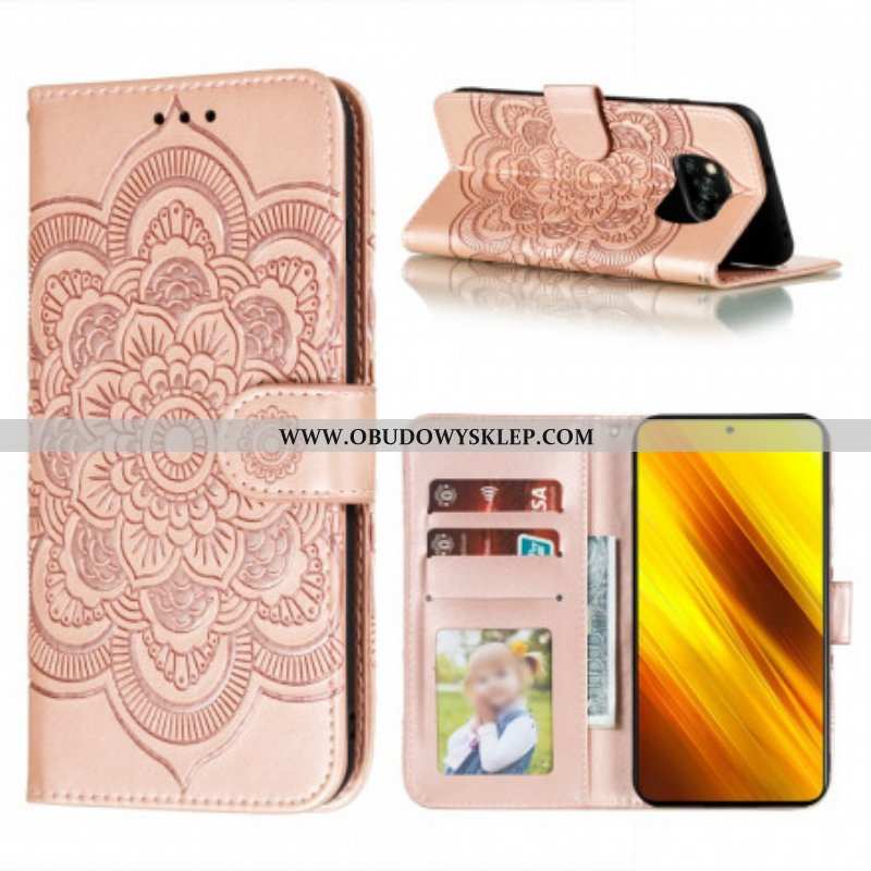 Etui Folio do Poco X3 / X3 Pro / X3 NFC Pełna Mandala