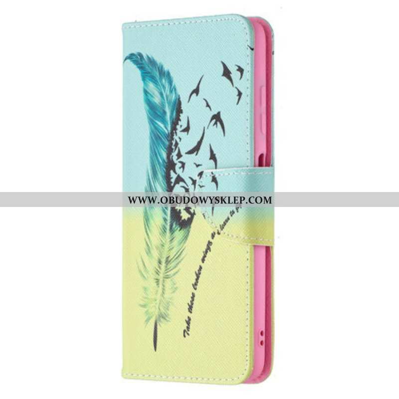 Etui Folio do Poco X3 / X3 Pro / X3 NFC Uczyć Się Latać