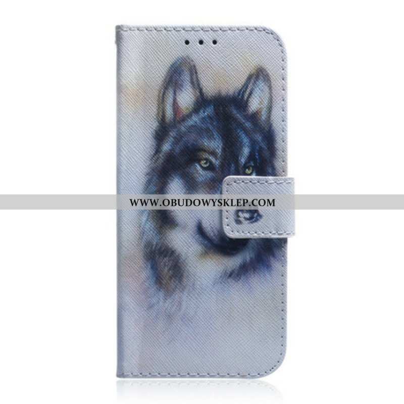 Etui Folio do Poco X3 / X3 Pro / X3 NFC Wygląd Psa