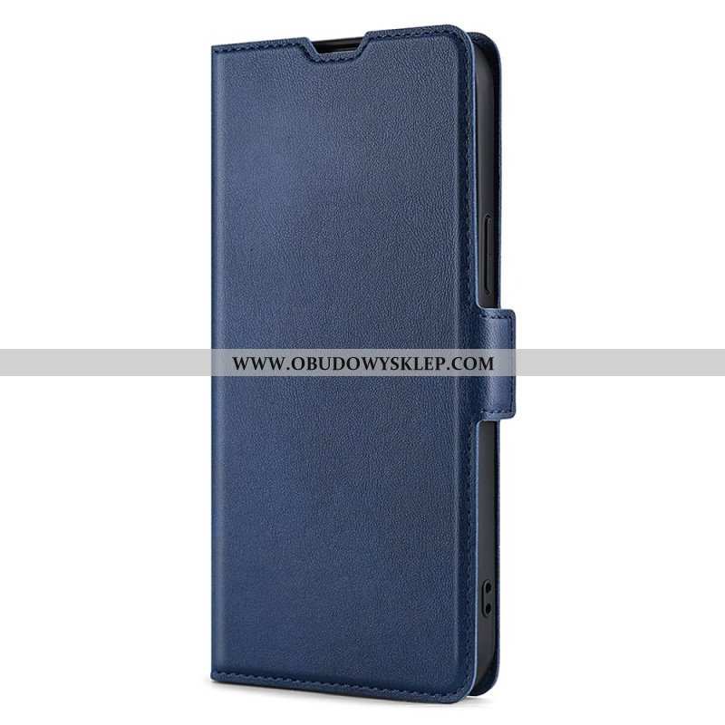 Etui Folio do Poco X4 Pro 5G Styl Z Bardzo Delikatnej Skóry