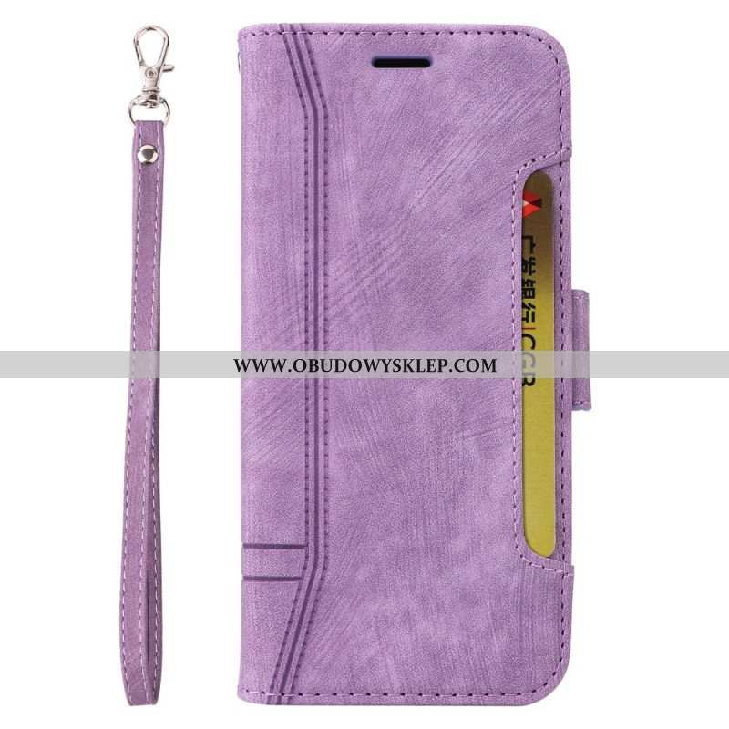 Etui Folio do Poco X5 5G Betopnice Przednie Etui Na Karty