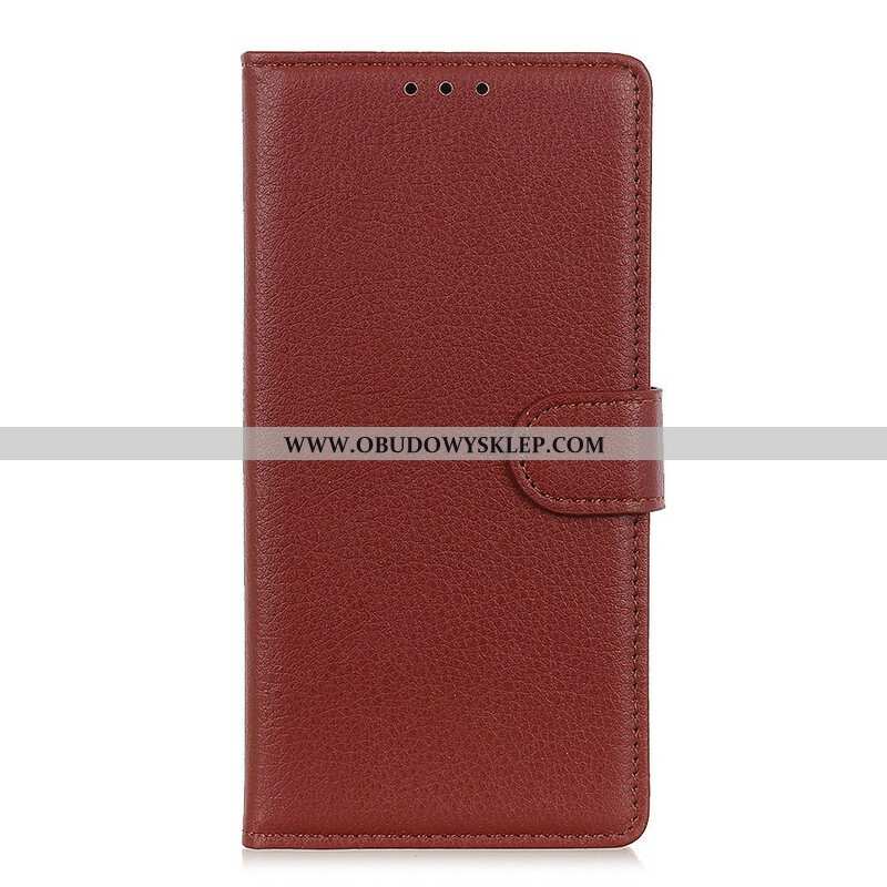 Etui Folio do Realme C11 Tradycyjnie Liczi