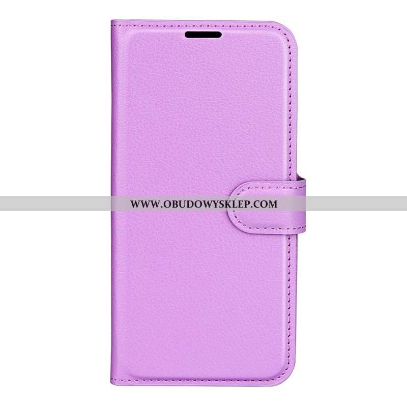 Etui Folio do Realme C35 Tekstura Liczi