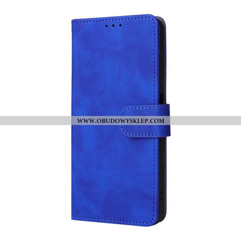 Etui Folio do Realme C35 z Łańcuch Uczucie Dotyku Skóry Z Paskiem