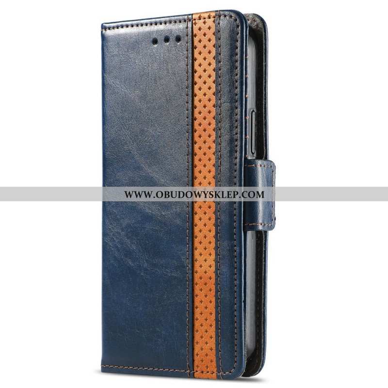 Etui Folio do Samsung Galaxy A13 5G / A04s Dwukolorowe Podwójne Zapięcie