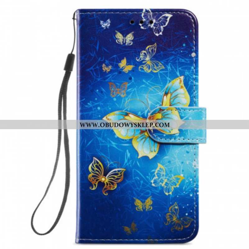 Etui Folio do Samsung Galaxy A13 5G / A04s Lot Motyli