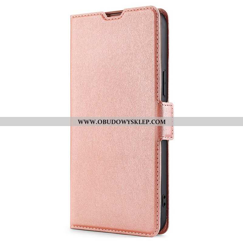 Etui Folio do Samsung Galaxy A13 5G / A04s Skórzany Futerał Podwójna Konstrukcja Klapy