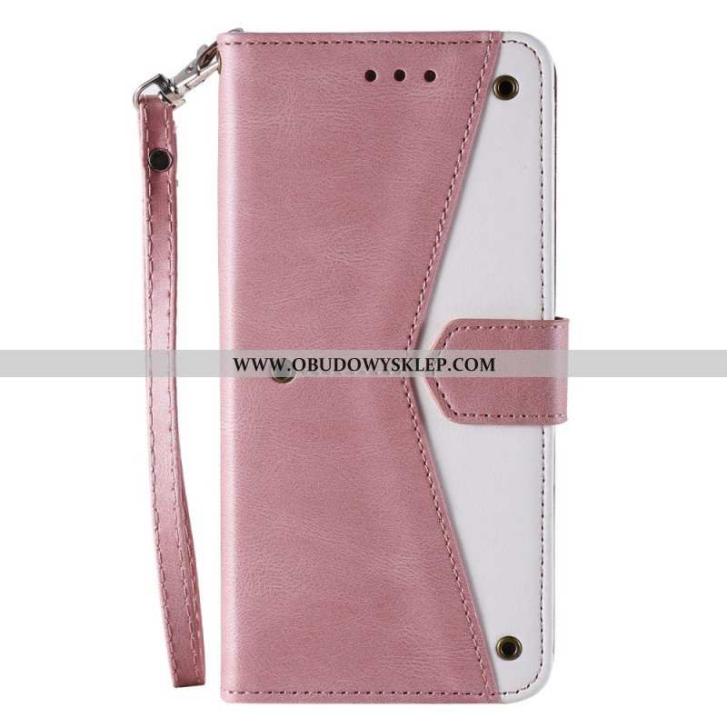 Etui Folio do Samsung Galaxy A13 5G / A04s Szwy W Dotyku