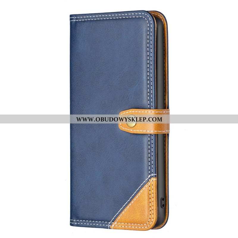 Etui Folio do Samsung Galaxy A13 Dwukolorowy Kolor Binfen