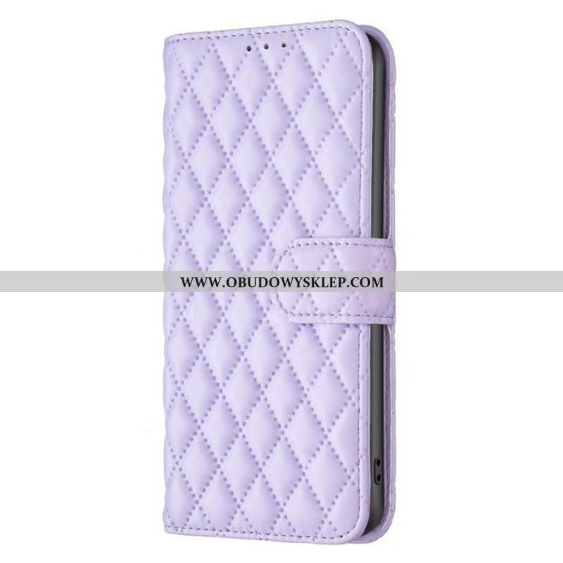 Etui Folio do Samsung Galaxy A14 / A14 5G Pikowany Styl