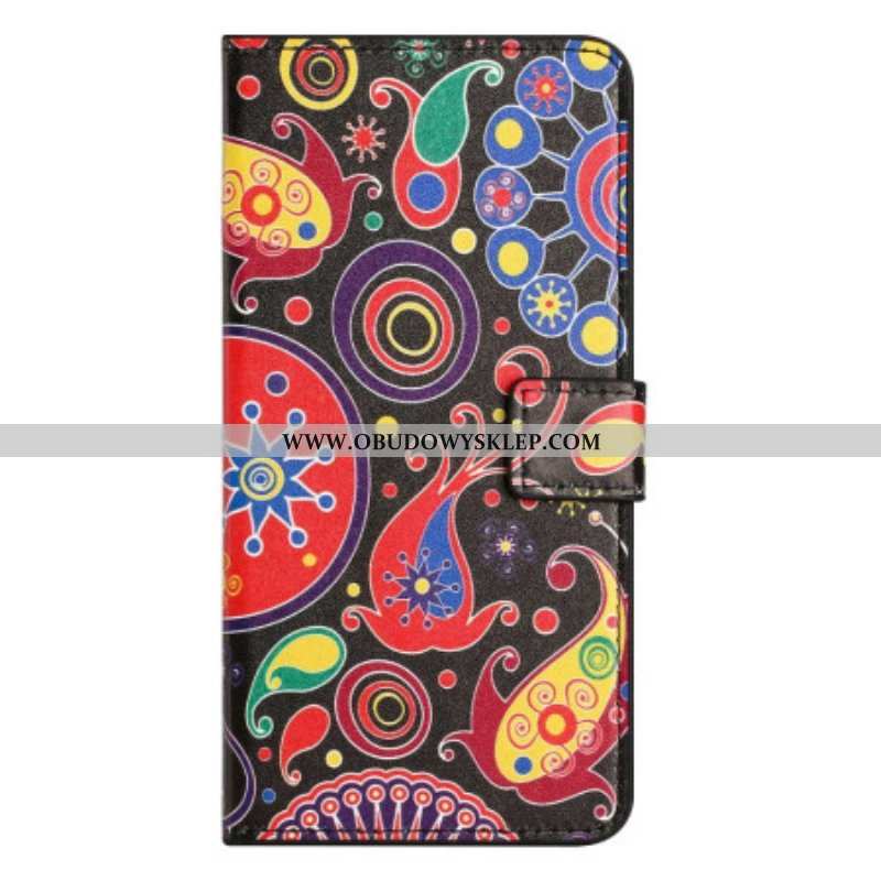 Etui Folio do Samsung Galaxy A14 / A14 5G Projekt Galaktyki