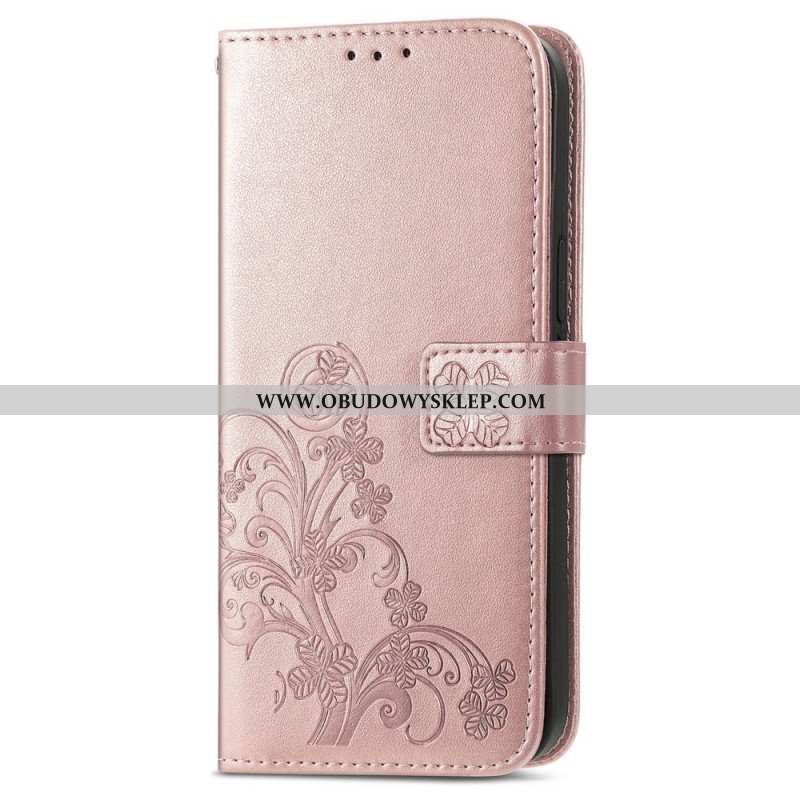 Etui Folio do Samsung Galaxy A14 / A14 5G Streszczenie Kwiaty