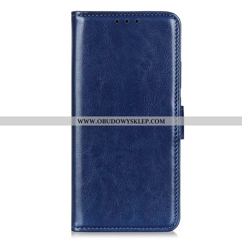 Etui Folio do Samsung Galaxy A14 / A14 5G Sztuczna Skóra Lakierowana