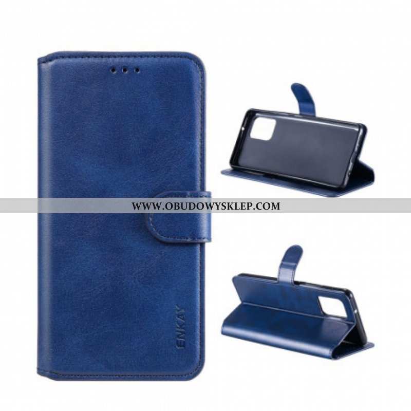 Etui Folio do Samsung Galaxy A42 5G Enkay Sztuczna Skóra