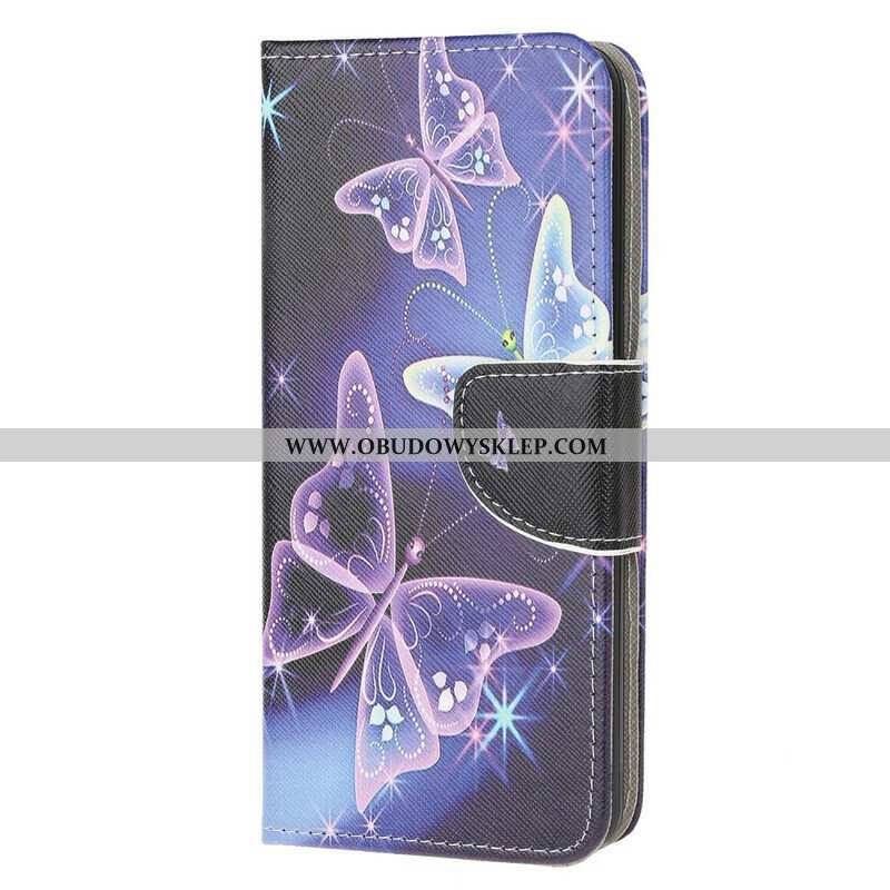 Etui Folio do Samsung Galaxy A42 5G Suwerenne Motyle