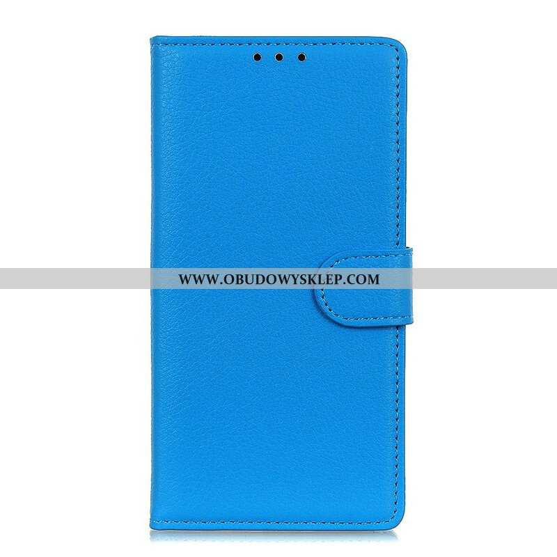 Etui Folio do Samsung Galaxy A42 5G Tekstura Liczi