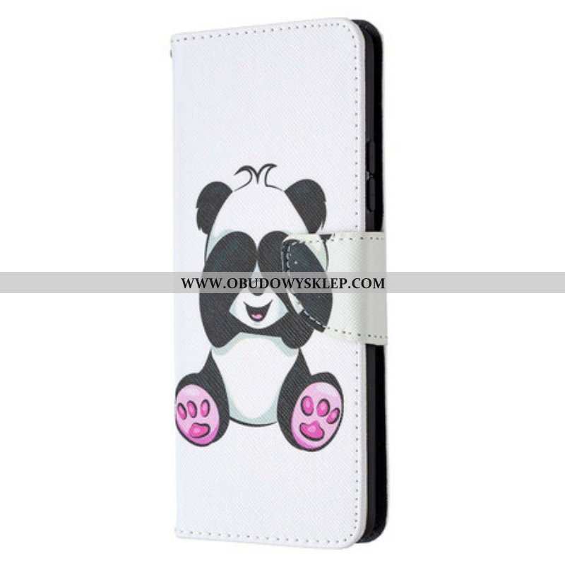 Etui Folio do Samsung Galaxy A42 5G Zabawa Pandami