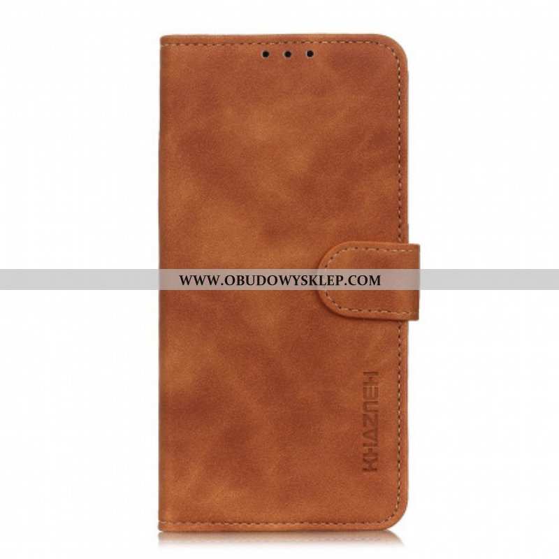 Etui Folio do Samsung Galaxy A52 4G / A52 5G / A52s 5G Khazneh Efekt Skóry W Stylu Vintage