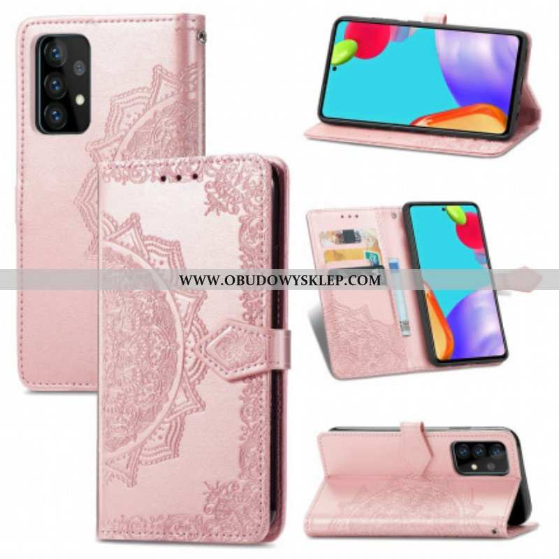 Etui Folio do Samsung Galaxy A52 4G / A52 5G / A52s 5G Średniowiecze Mandali