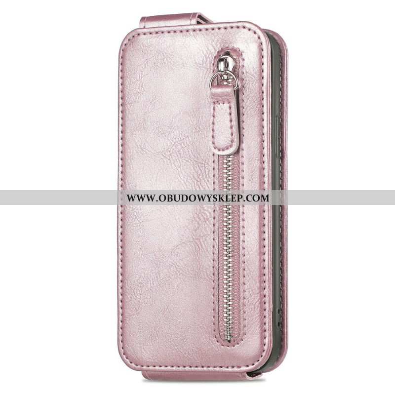 Etui Folio do Samsung Galaxy A54 5G Portfel Skórzany Futerał Pionowe Przerzucanie Z Portfelem