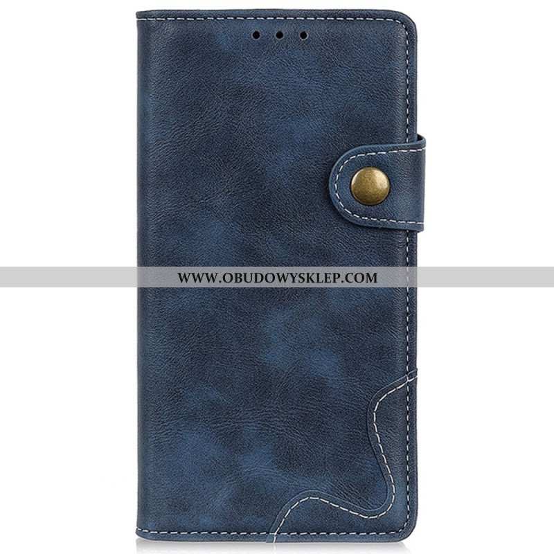 Etui Folio do Samsung Galaxy M13 Artystyczny Guzik