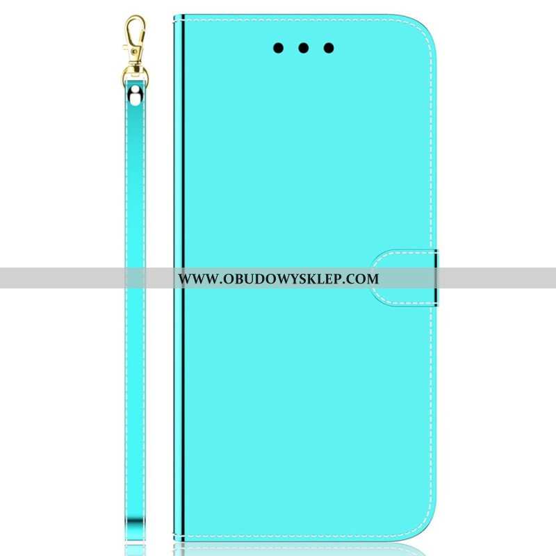 Etui Folio do Samsung Galaxy M13 Lustro I Smycz