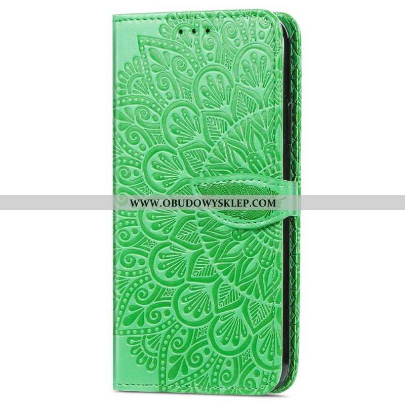 Etui Folio do Samsung Galaxy M13 Plemienne Liście