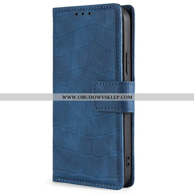 Etui Folio do Samsung Galaxy M13 Styl Skóry Krokodyla