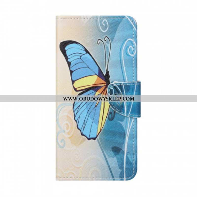 Etui Folio do Samsung Galaxy M23 5G Królewski Motyl