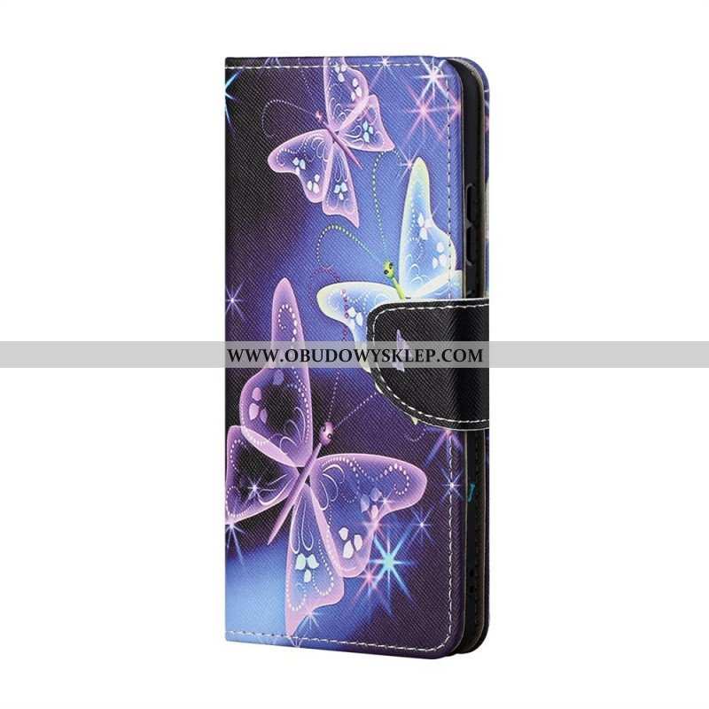 Etui Folio do Samsung Galaxy M23 5G Motyl