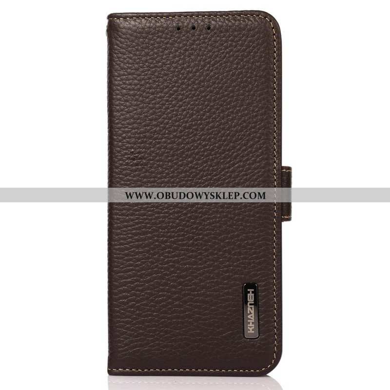 Etui Folio do Samsung Galaxy M23 5G Skóra Liczi Khazneh Rfid