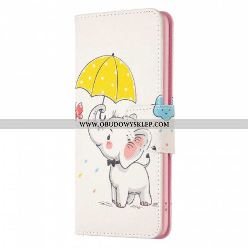 Etui Folio do Samsung Galaxy M23 5G Słoniątko