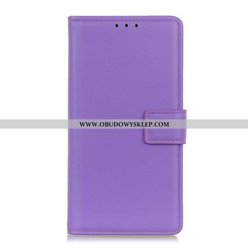 Etui Folio do Samsung Galaxy M32 Błyszcząca Sztuczna Skóra