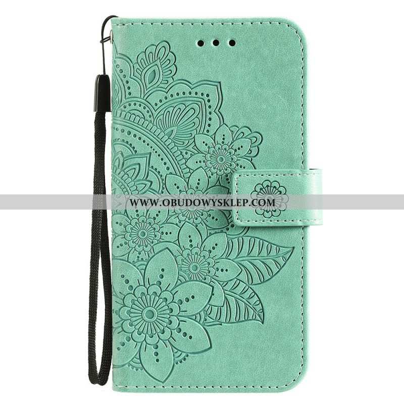 Etui Folio do Samsung Galaxy M32 Kwiatowa Mandala