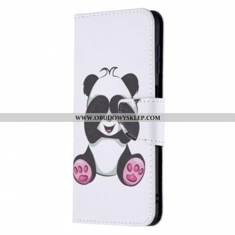 Etui Folio do Samsung Galaxy M32 Zabawa Pandami