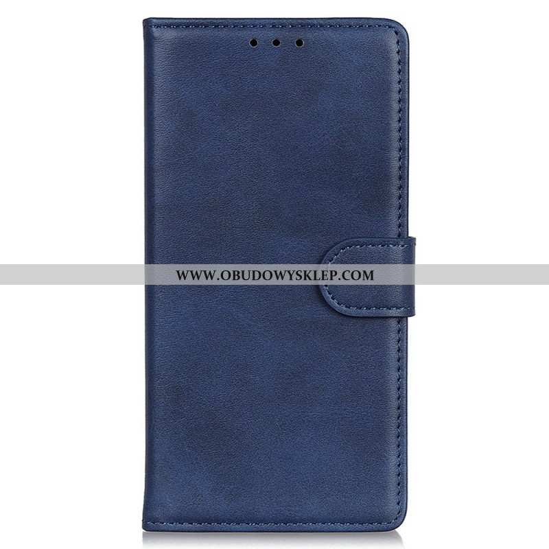 Etui Folio do Samsung Galaxy M33 5G Matowa Sztuczna Skóra