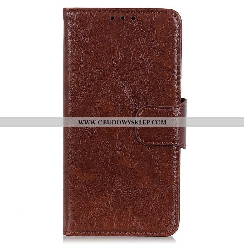 Etui Folio do Samsung Galaxy M33 5G Prawdziwa Skóra Nappa