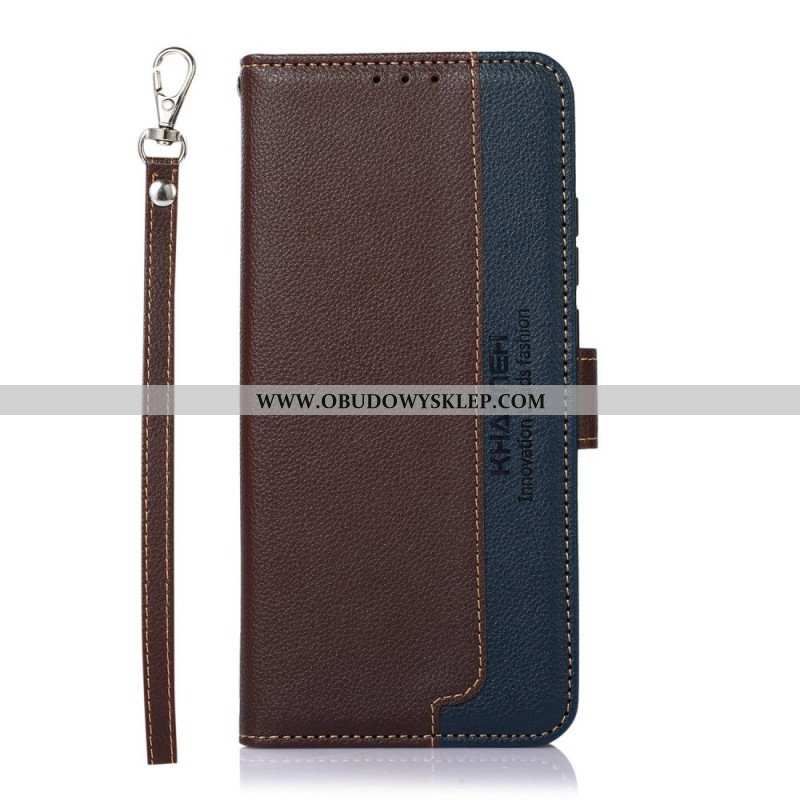 Etui Folio do Samsung Galaxy M33 5G Rfid W Stylu Liczi