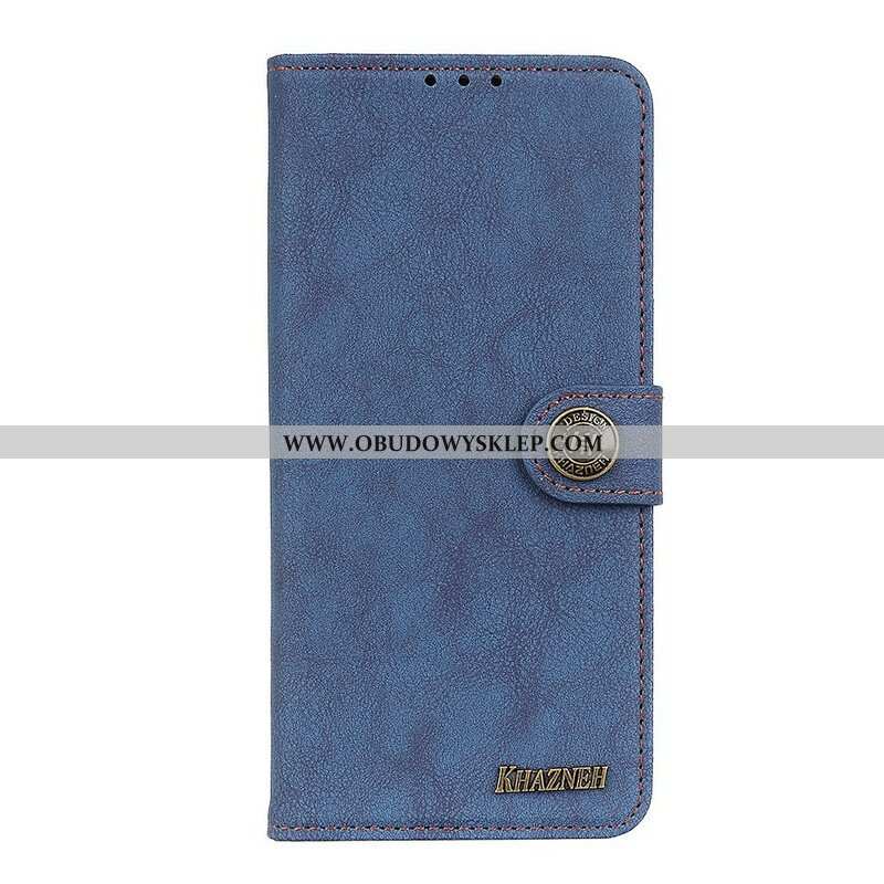 Etui Folio do Samsung Galaxy M51 Khazneh Dwoina Ze Sztucznej Skóry W Stylu Retro