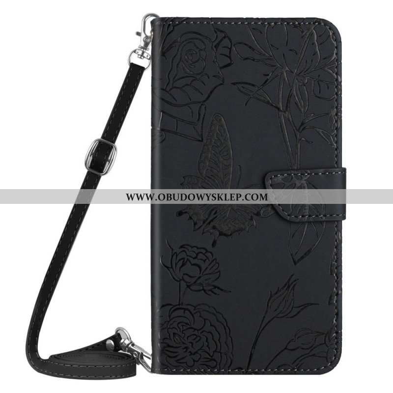 Etui Folio do Samsung Galaxy M52 5G Wzory Róż