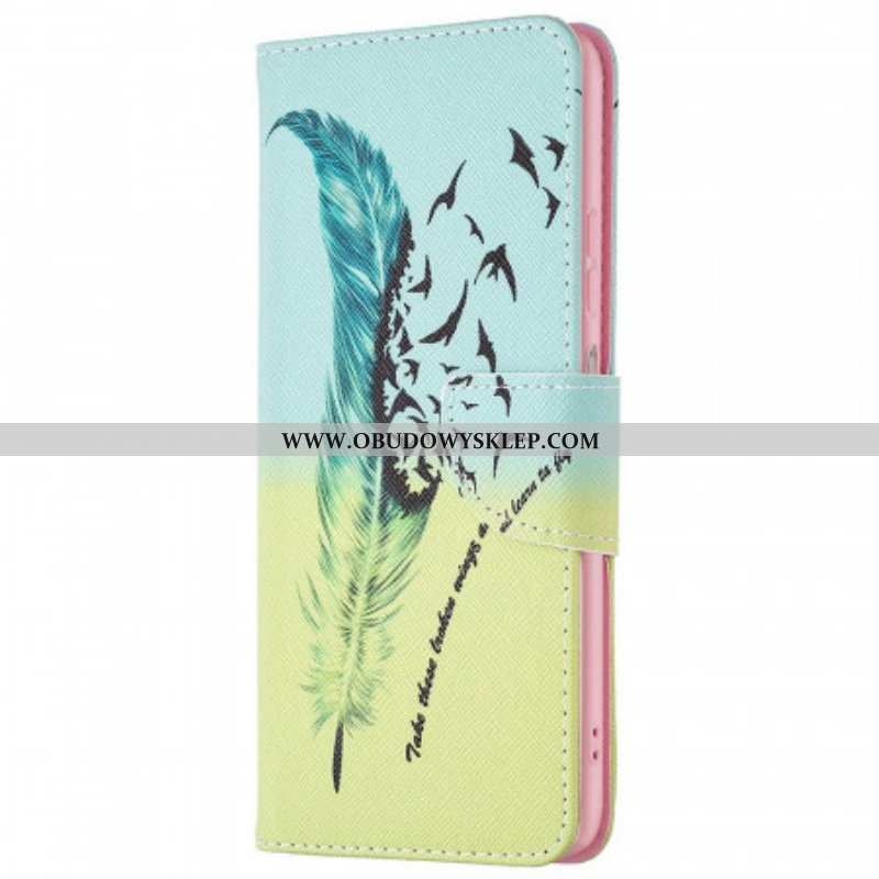 Etui Folio do Samsung Galaxy M53 5G Pióro