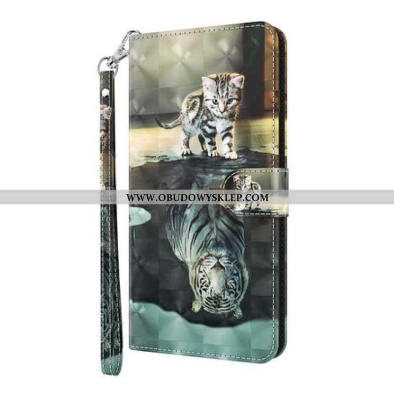 Etui Folio do Samsung Galaxy S21 5G Ernest Tygrys