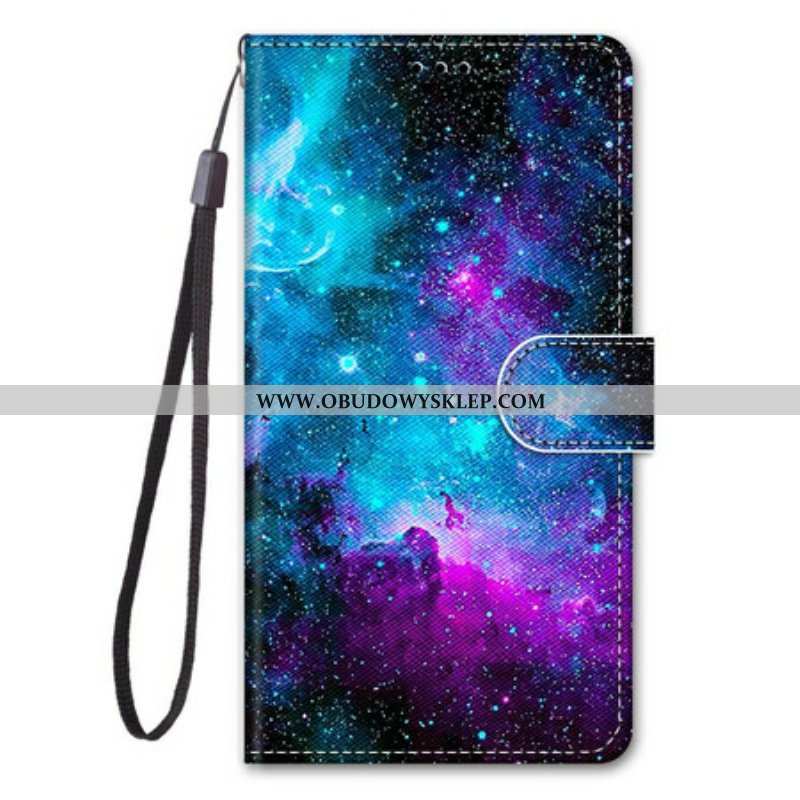 Etui Folio do Samsung Galaxy S21 5G Kosmiczne Niebo